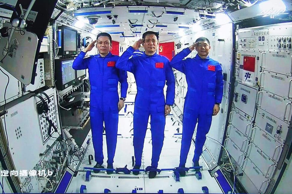 China’s space team