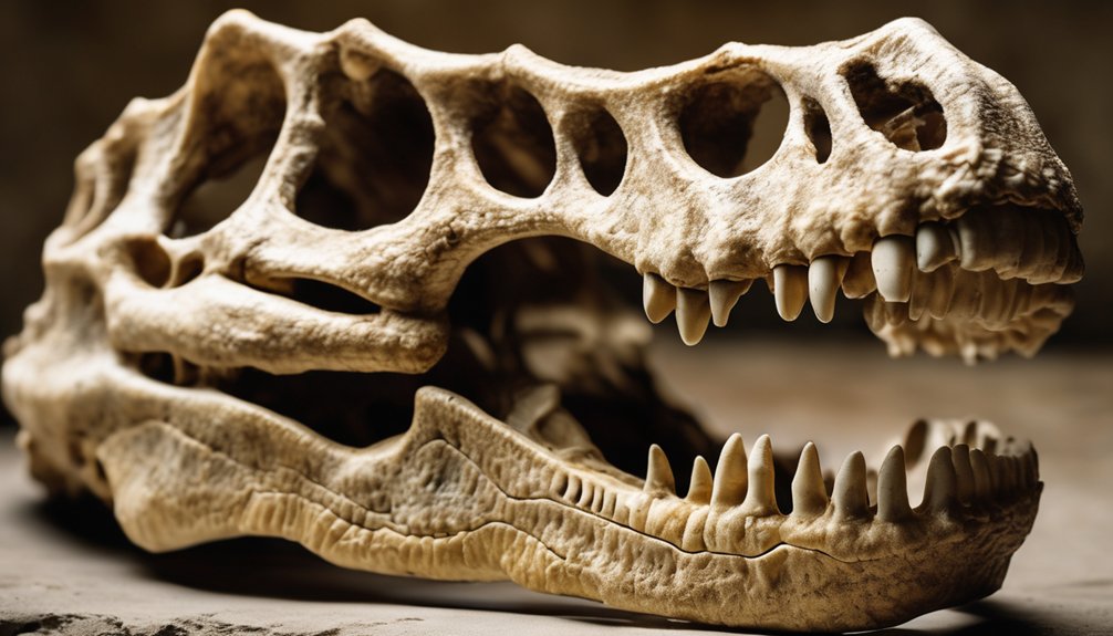 unique dinosaur with teeth