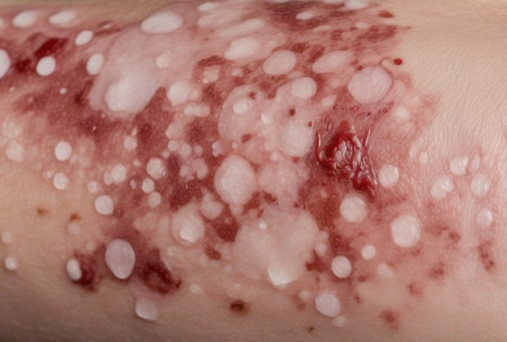 red spots skin care