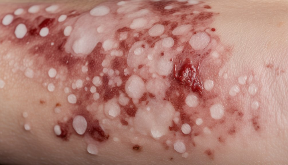 red spots skin care