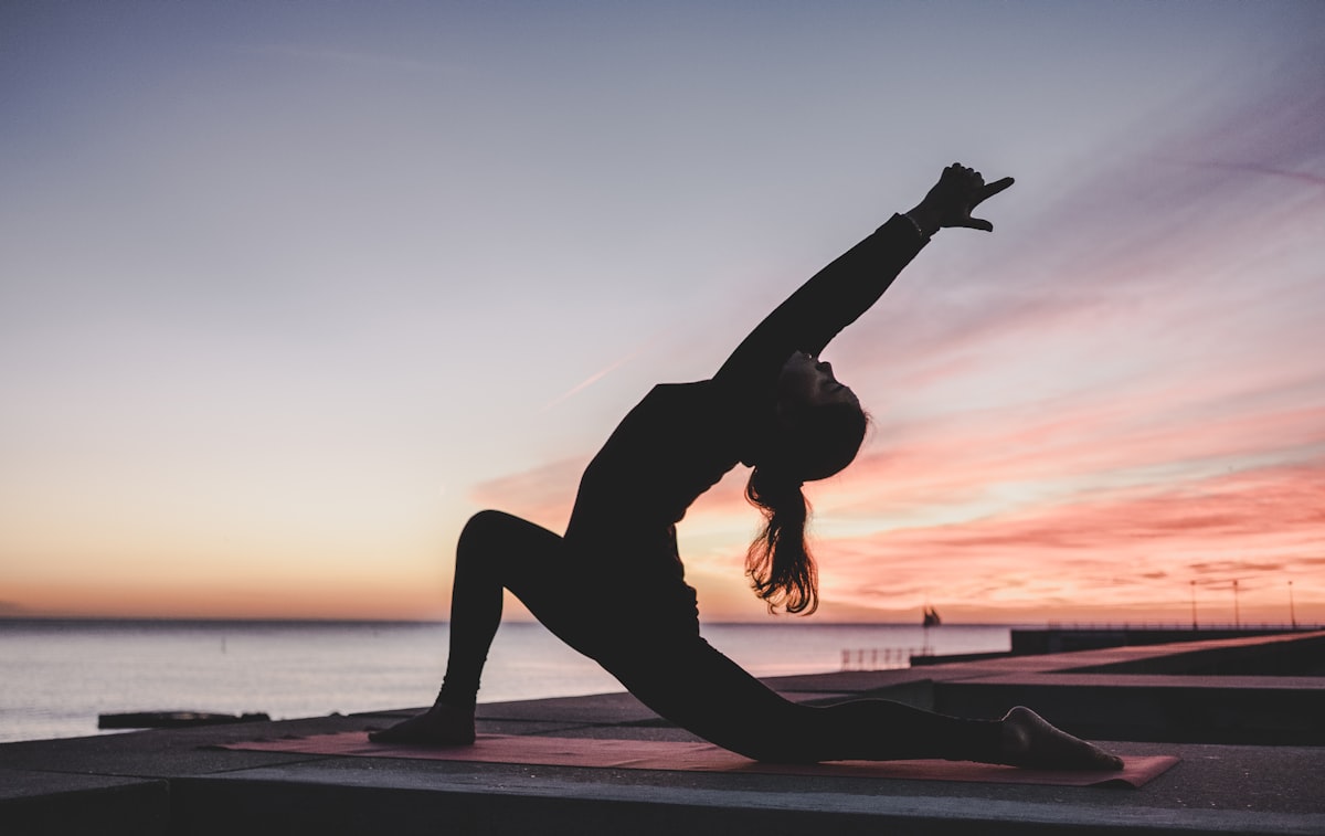 Woman practicing breathing exercises for nervous system regulation